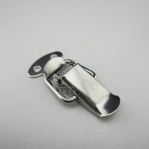 No 3 thickened iron plated buckle Lock buckle Bag accessories Box buckle Without lock spring buckle Bag buckle