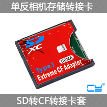 CY SD to CF-I I card set SDHC SLR single reverse adapter support wifi SD card adapter