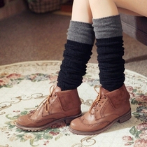 Womens autumn and winter new socks with extended warm cashmere boots and legs