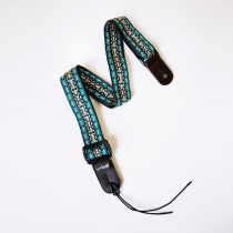 Magi Ukulele Hawaiian Small Guitar Ukulele Ethnic Strap Blue Shoulder Strap Peach Fish Boy