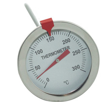 Kaitai frying thermometer specializes in measuring oil temperature 0-300℃ Oil pan thermometer Stainless steel thermometer accurate