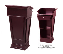 Multi-functional solid wood lectern Luxury chair lectern Information desk Reception desk Welcome desk Consulting desk