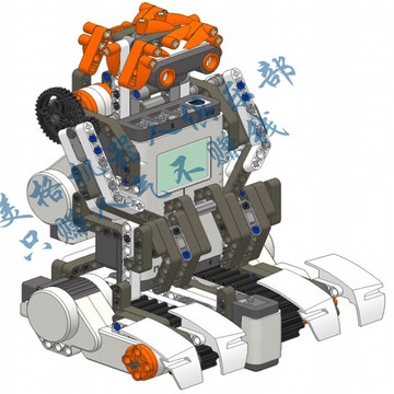 乐高nxt ev3 9695 9797 45544 45560 图纸 美格机器人 机器人