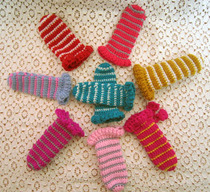 Handmade color wool woven bicycle glove handle non-slip dust-proof support glove gear handle cover