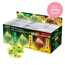 Japan Ito Garden Three-in-One Triangle Tea Bag Combination Green Tea Kumi Tea Baked Tea 2021 New Tea