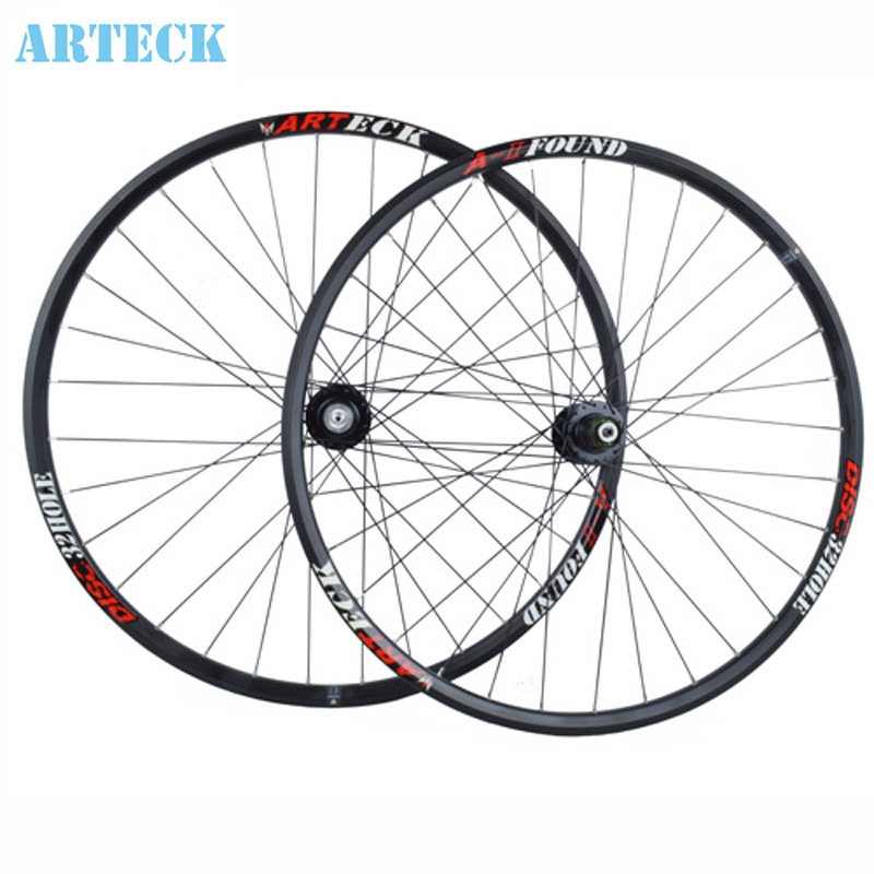 ARTECK 29 inch 27.5 650B mountain bicycle disc brake Peilin bearing wheel group bicycle wheel hub