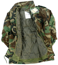 US military fans thick camouflage M65 windbreaker wind tactical coat warm coat send inner tank winter cotton suit men