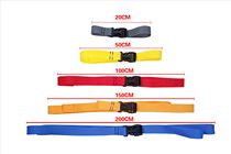 2 5CM color strapping strap strap outdoor backpack belt nylon backpack buckle belt wear-resistant tent accessories