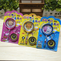 Magnifying glass plus compass plus cute childrens experiment set student physics experiment school supplies wholesale
