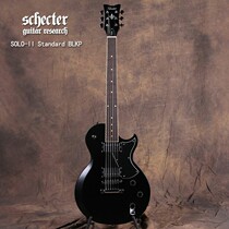 Korean Schecter SOLO-II Standard Scott Electric Guitar Black LP