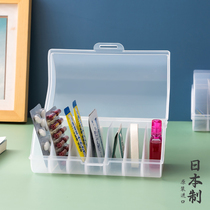 Japan imported small medicine box household 7-point Medical box home medicine box home medicine storage box emergency drug finishing box