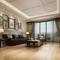 Nature three layers of solid wood oak snow V9616BL 1220*158*14