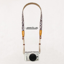 SHOTU BAO WEN Narrow camera strap Oblique Cross Micro single Camera Strap Japanese polaroid strap SLR strap Cute