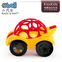 US Kids2 Oball Obo car baby baby boy hand grabbing rattle hole soft ball tooth gum toy
