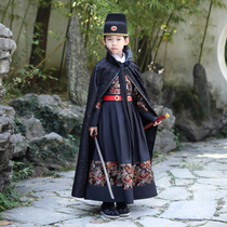 Childrens ancient costumes Jin Yili Wei Flying Fish Suit Ming Dynasty Samurai Boys Hanfu Chivalry Four Famous Ancient Style Performance Costumes