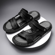 Sport sandals mens summer 2022 new casual cool drag non-slip Soft bottom Driving mens beach shoes Dual-purpose wear