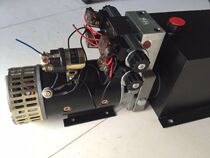 Power Unit 12v 24v Stacker forklift double-acting hydraulic station electric cylinder hydraulic oil pump motor