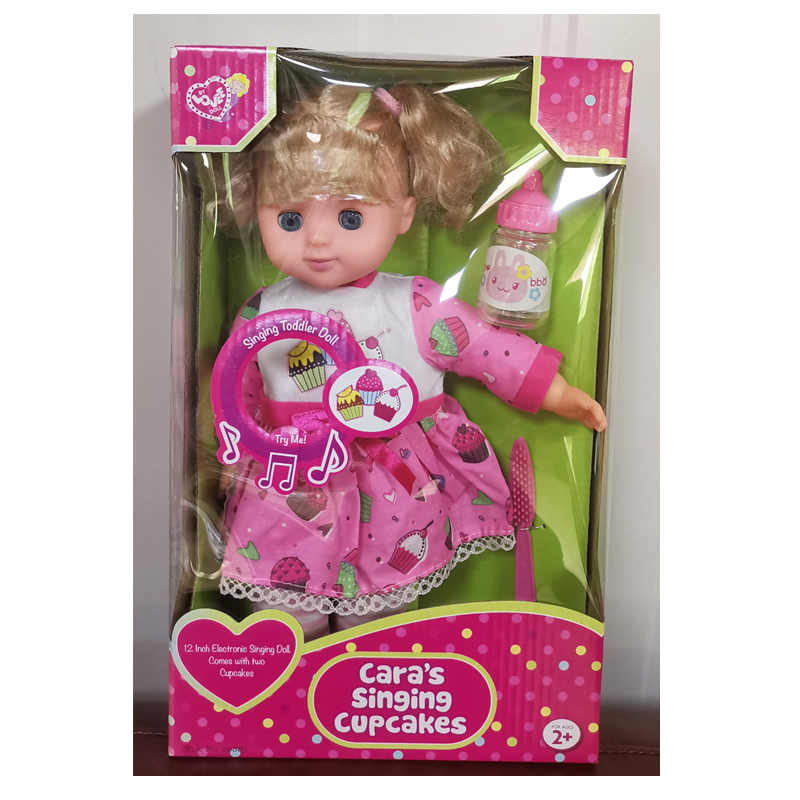 Free shipping low-priced processed product that can speak like a doll, soft rubber girl toy, blinking doll, making sound female doll