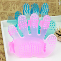 Pet dog bath brush pet supplies pet dog bath brush massage brush gloves brush do not pick color