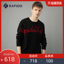  RAPIDO RAPIDO autumn and winter mens jacquard stitching fashion casual pullover sweater sweater