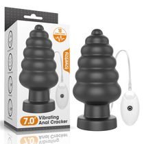 8 3cm super large rough fist fist vibration electric anal plug (daily department store King)