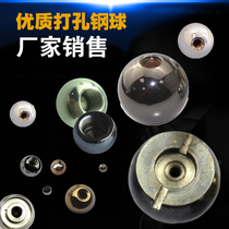 Stainless steel tapping steel ball with rebar ball with screw ball tapping steel ball half hole threaded steel ball 22mm25mm