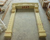 Sandstone city sculpture Sandstone relief TV background wall Clubhouse hotel indoor and outdoor decoration European flower door cover