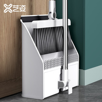 Yizi rotatable windproof comb type broom dustpan set living room bedroom cleaning two-piece set YZ-S102