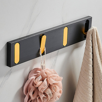 Creative Invisible Hook Door Rear Hanger Wall-mounted Bathroom Wall wall Xuanguan Hood Hook Crochet Hook Free folding