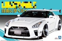 Qingdao Society 1 24 assembly car model Nissan LB wide body R35 GT-R type 1 5 05590