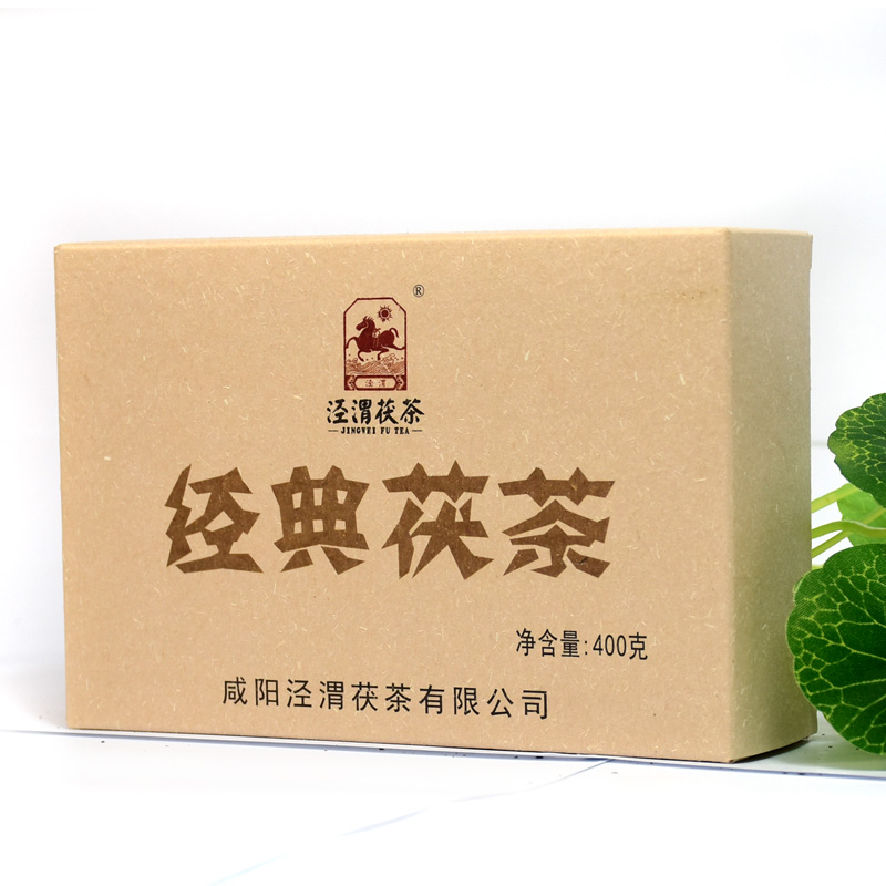 Jingwei Fucha Shaanxi Black Tea 400g Classic Volt Tea Specialty Jinhua Fujian Brick Tea Jingyang Fucha Classic 400g