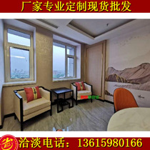 New Chinese beauty salon talks table and chairs room single sofa chair Teahouse Hotel Club bedroom reception lounge chair