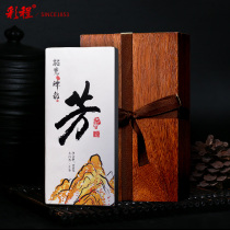 Caicheng tea 2021 Fang tea King ancient tree 800g Puer raw tea brick Soup Fragrance water soft