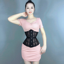 Summer thin lace court strap girdle belt shaping underwear corset Body shaping postpartum slimming waist