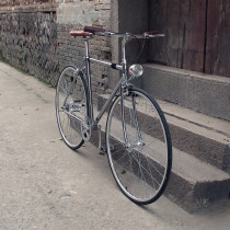 Kolor retro bicycles men and women British old single-speed bicycle city transmission scooter commuter road model