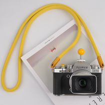 Original hand-stitched Fuji XT5 XT4 XT4 XS20 X100V X100V camera braces genuine leather skew shoulder strap rope