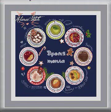 (Zhang Xiao cool) cross-stitch DMC R line from the kit plastic plate refrigerator paste hot drinks