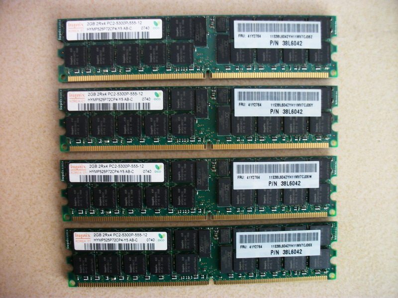 IBM System x3455 x3655 x3755 server memory 2GB 41Y2764 38L6042