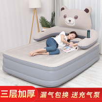 Jiajiayou air cushion bed Double household simple inflatable sheets people plus high and thick foldable bed Car portable