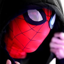 Shivering Spider-Man headgear Eyes Movable Adult Children Superfan Black Spider-Man Dead Waiter Mask Mask