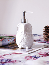 Pottery ceramic hand sanitizer shower gel shampoo bottle Lotion press bottle sample room toilet decoration