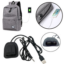 Backpack external USB charging interface adapter charging cable shell buckle bag USB charging accessories