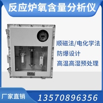 Reactor online oxygen content monitoring system gas furnace oxygen O2 analyzer cabinet cooling 24 hours monitoring