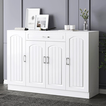 Shoe cabinet Household door European-style large-capacity entrance cabinet Balcony locker Small apartment simple modern storage shoe rack