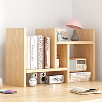 Desktop Bookshelf Easy multilayer table Small bookshelves Office accommodating rack Dormitory Simple Telescopic Combined Shelve