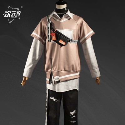 taobao agent Dimension Yi vtuber virtual anchor Luxiem Rainbow Club COS clothing Alban Knox new clothing man full set