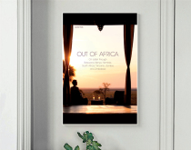 Out of Africa 1985 Meryl Streep Indo Poster