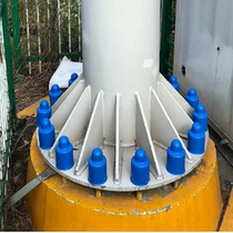 Substation anchor bolt protective cap Electromechanical equipment protective cover engineering special plastic Double Nut protective cap