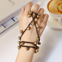Dance Bell Bracelet female acting props Yuan Eve with the ring of one-step antique wind bracelet