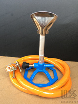 Flat fan-shaped flame Bunsen lamp itself lamp Propane gas high temperature blowtorch large base 